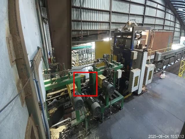 RGB camera image of the same bearing